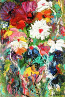 Gideon Painting: Florals Collection — A Plethora of Flora, Oil.
