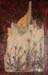Gideon Holocaust Painting: Torn, Oil on Wood, 8 x 18.